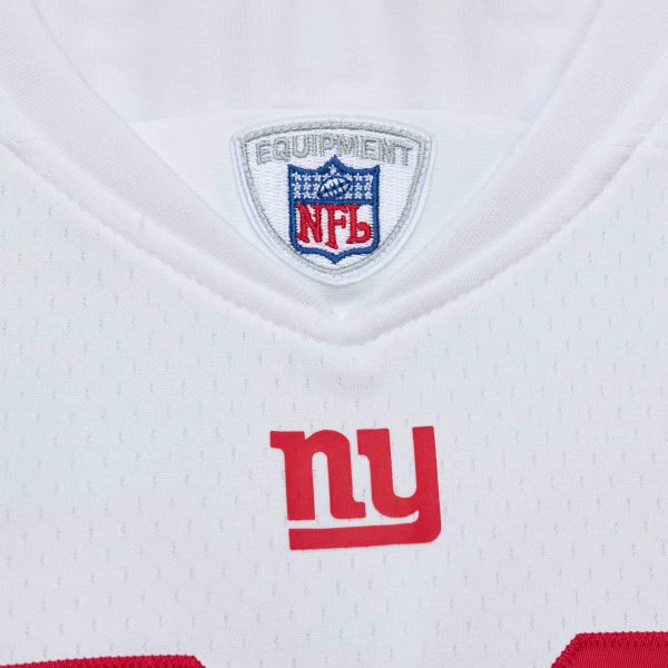 Men's New York Giants Michael Strahan Mitchell & Ness White Legacy Replica Jersey