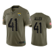 Jacksonville Jaguars Josh Allen Olive 2022 Salute To Service Limited Jersey #41