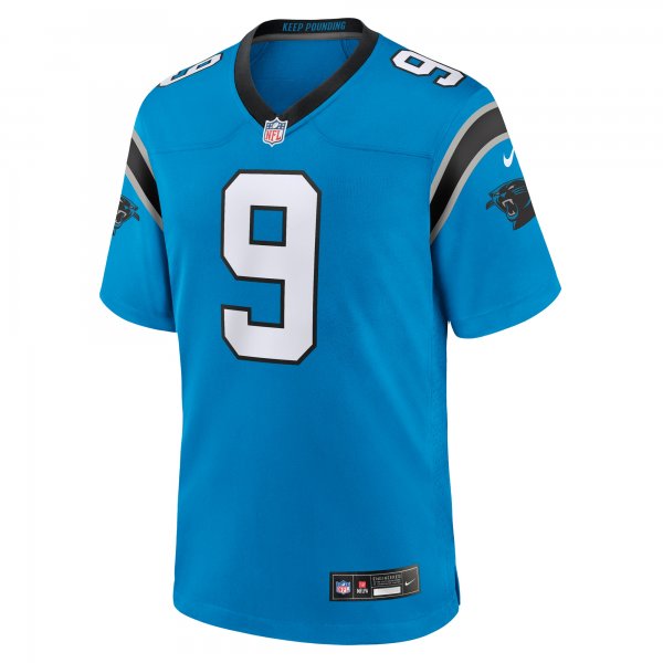 Men's Carolina Panthers Bryce Young Nike Blue 2023 NFL Draft First Round Pick Alternate Game Jersey