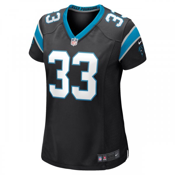 Women's Carolina Panthers Tre Boston Nike Black Game Jersey