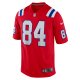 Men's New England Patriots Kendrick Bourne Nike Red Game Jersey