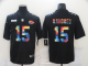 Men's Kansas City Chiefs #15 Patrick Mahomes Multi-Color Black 2020 NFL Crucial Catch Vapor Untouchable Nike Limited Jersey