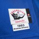 Men's New York Giants 1993 Michael Strahan Mitchell & Ness Royal Throwback Retired Player Jersey