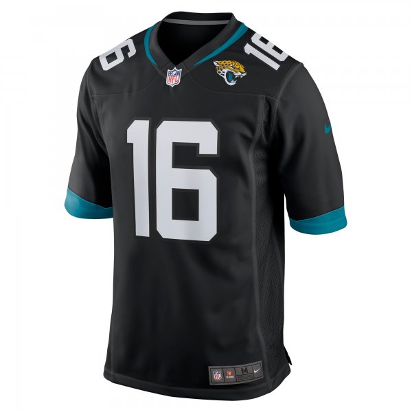 Men's Jacksonville Jaguars Trevor Lawrence Nike Black Alternate Player Game Jersey