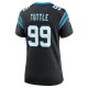 Women's Carolina Panthers Shy Tuttle Nike Black Game Player Jersey