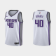 Men's Sacramento Kings #40 Harrison Barnes White Swingman Association Edition NBA Jersey