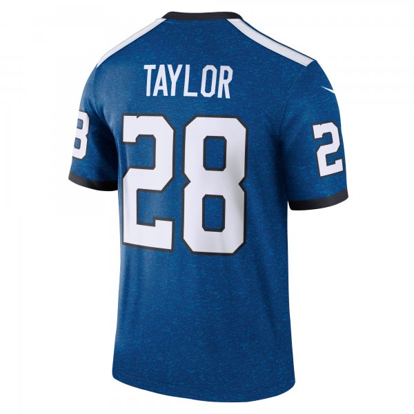 Men's Indianapolis Colts Jonathan Taylor Nike Royal Indiana Nights Alternate Legend Jersey